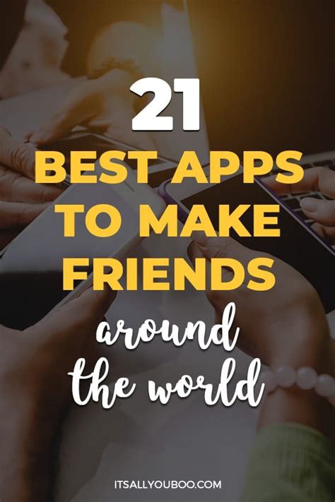 best app to meet new friends around the world
